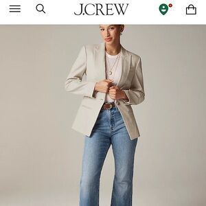 J.Crew Light Tan Blazer